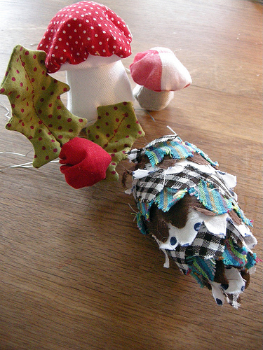 tutorial for woodland ornaments