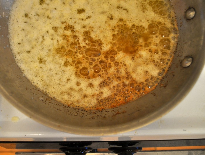 browning the butter