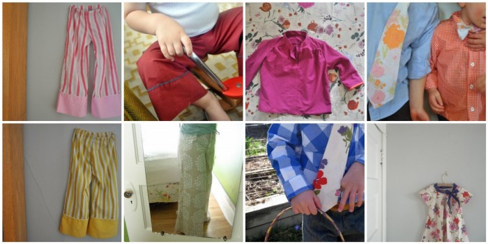 clothes from sheets