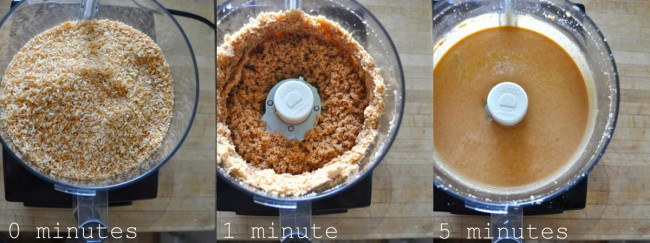 making toasted coconut butter