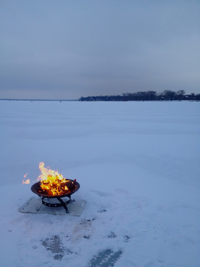 fire on the ice