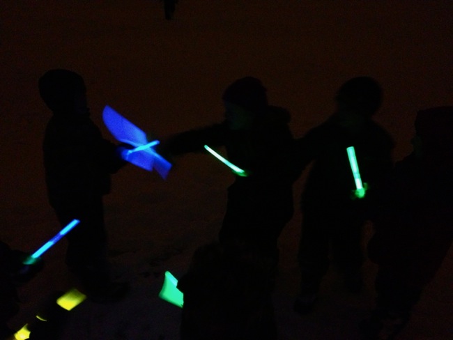 glow swords