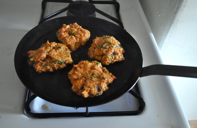sweet potato salmon cakes