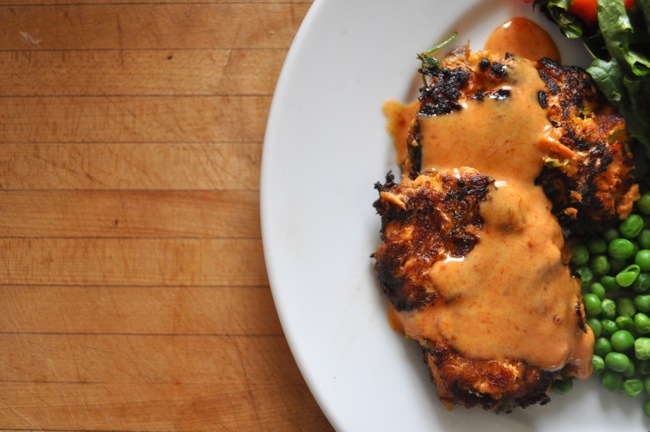 sweet potato salmon cakes