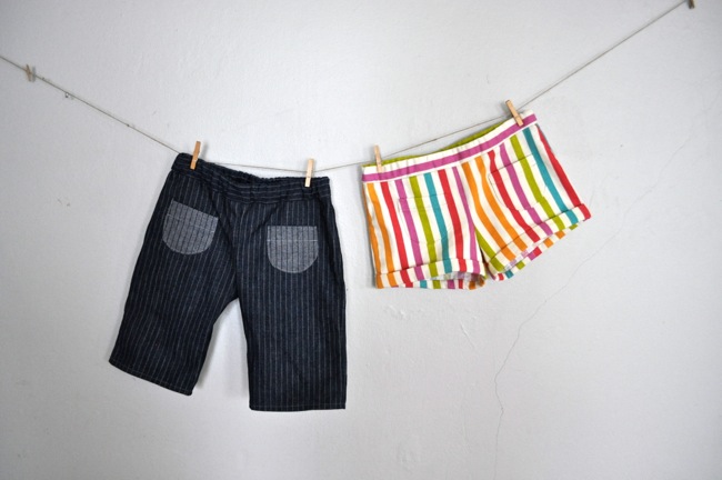 elsie marley's shorts on the line