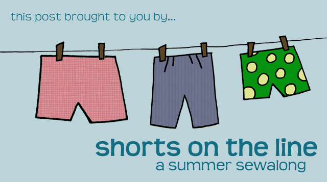 shorts on the line sew-a-long