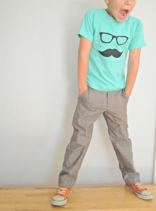 disguise tee and dancing pants by elsie marleY