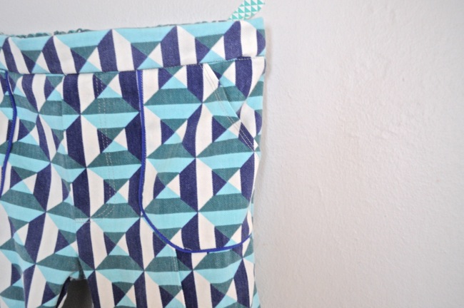 piped pockets on crazy pants by elsie marley