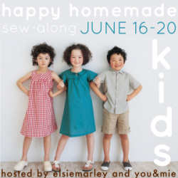 happy homemade sew-along: June 16-20, 2014